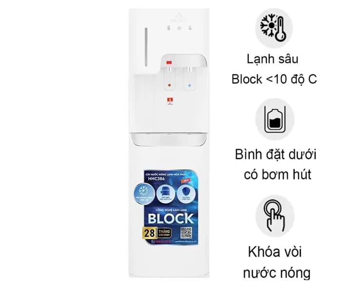 Cây nước nóng lạnh Hòa Phát HHC386