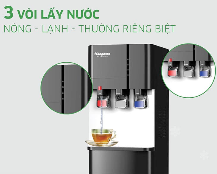 Cây nước nóng lạnh Kangaroo KG599A3