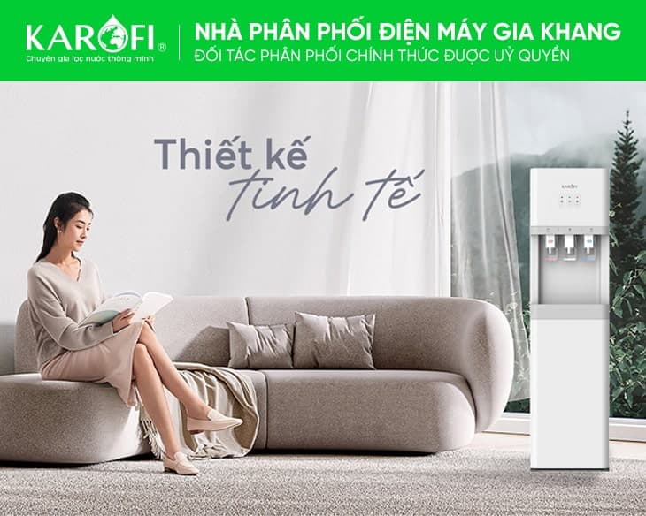 Cây nước nóng lạnh nguội Karofi HCV208