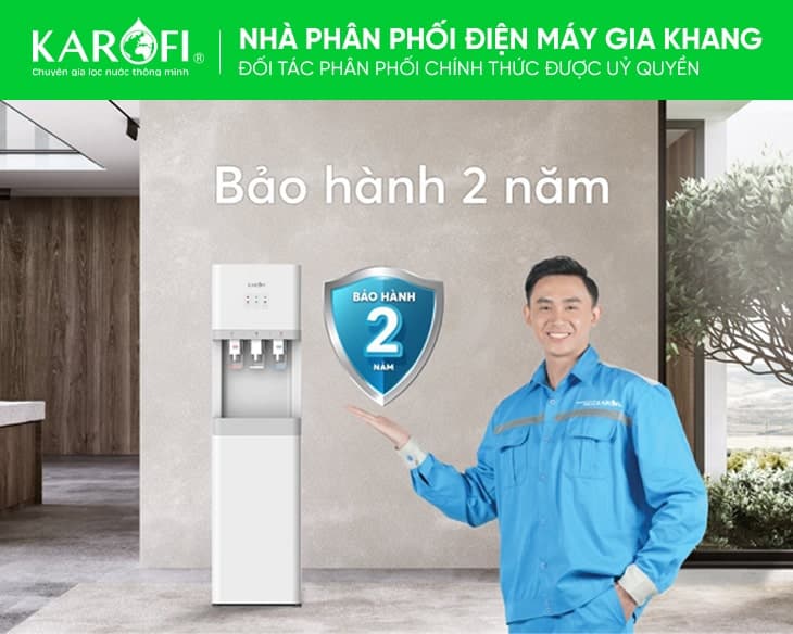 Cây nước nóng lạnh nguội Karofi HCV208
