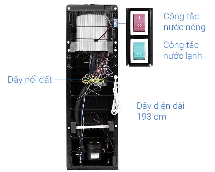 Cây nước nóng lạnh Toshiba RWF-W1917TV(K)