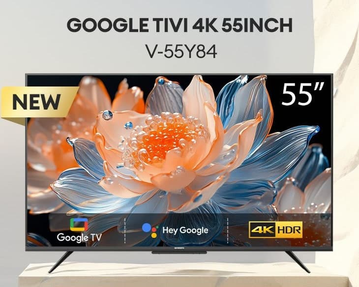 Google Tivi Coocaa 4K 55 Inch 55Y84