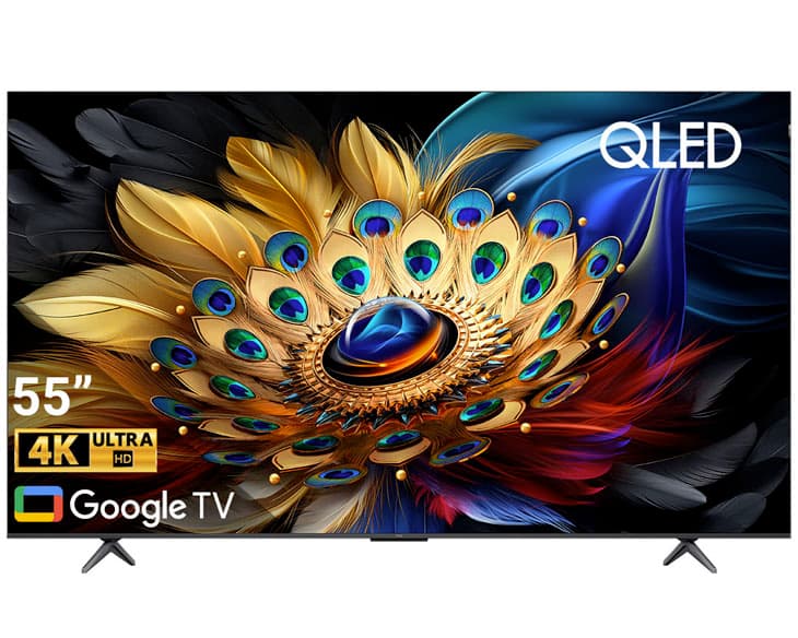 Google Tivi QLED TCL 4K 55 inch 55C655