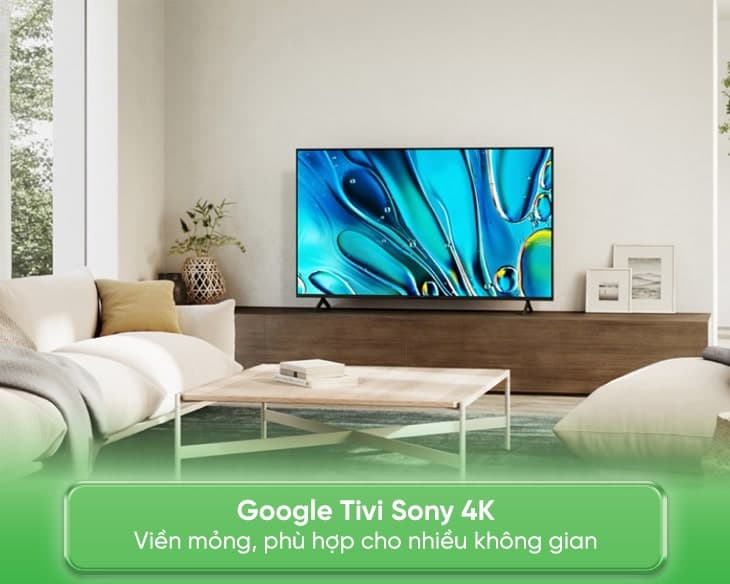 Google Tivi Sony 4K 50 inch K-50S30