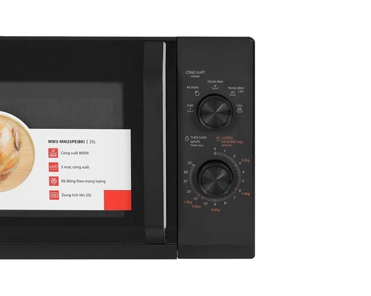 Lò vi sóng Toshiba MW3-MM25PE(BK) 25 lít