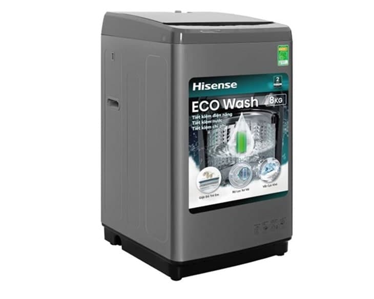Máy Giặt Hisense 8 kg WTZQ8012UT