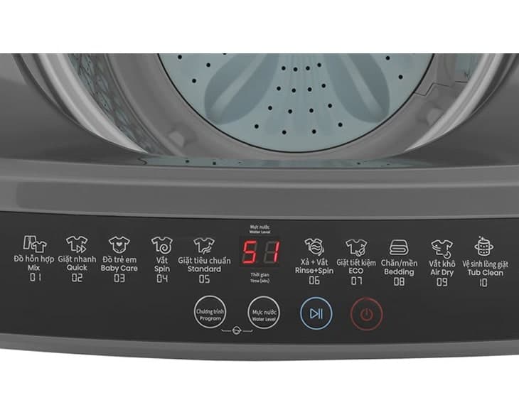 Máy Giặt Hisense 8 kg WTZQ8012UT