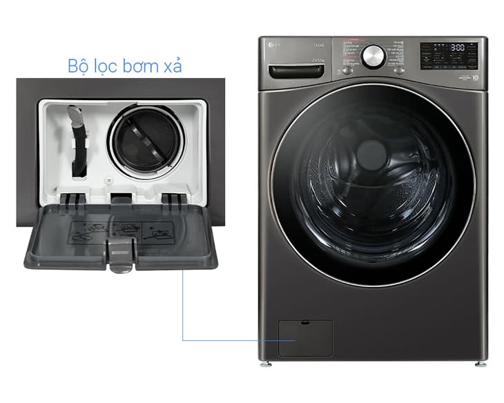 Máy Giặt Sấy LG Inverter 21/12 kg F2721HVRB