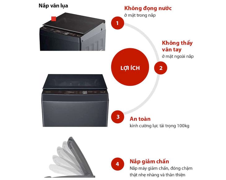 Máy Giặt Toshiba 10 kg AW-M1100JV(MK)