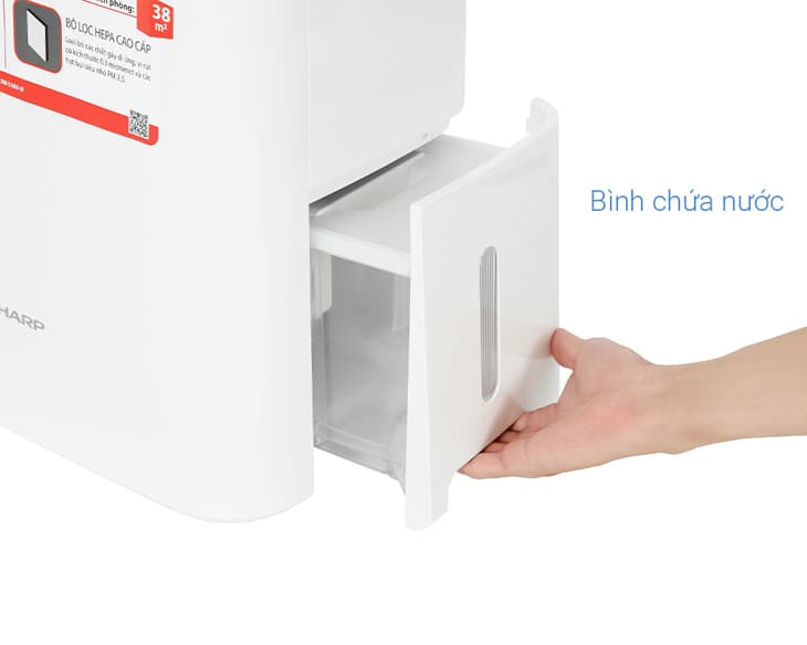 Máy hút ẩm Sharp DW-E16FA-W