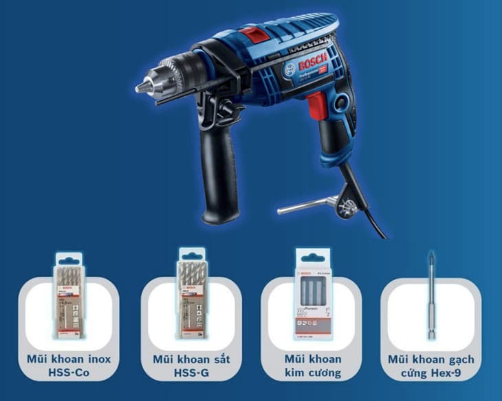 Máy khoan động lực Bosch GSB 13 RE