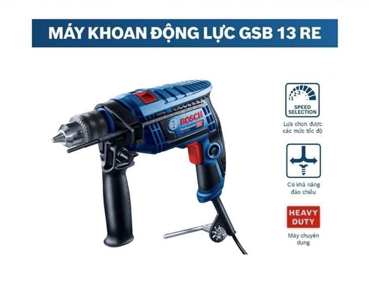 Máy khoan động lực Bosch GSB 13 RE