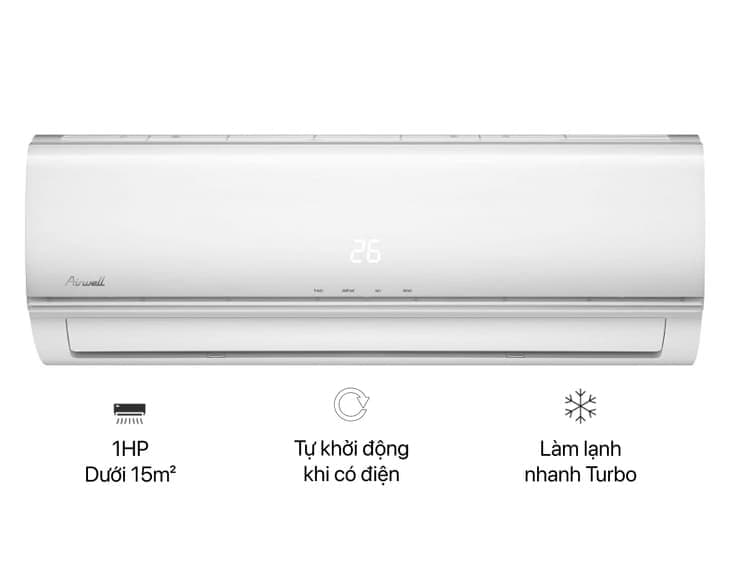 Máy lạnh Airwell 1.0 HP AW-09CM-1