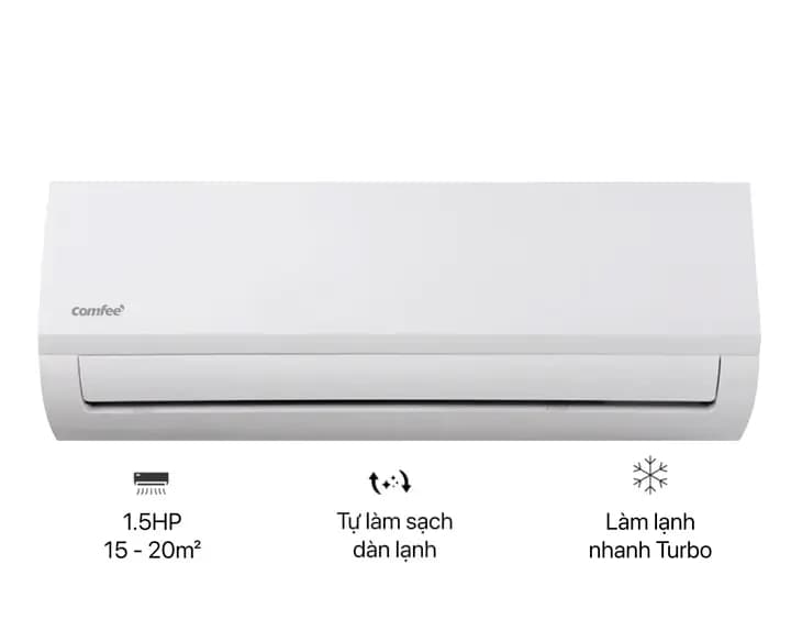 Máy lạnh Comfee 1.5 HP CFS-13FWFF-V