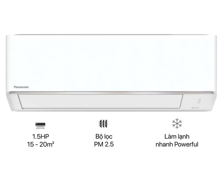 Máy lạnh Panasonic 1.5 HP CU/CS-N12AKH-8