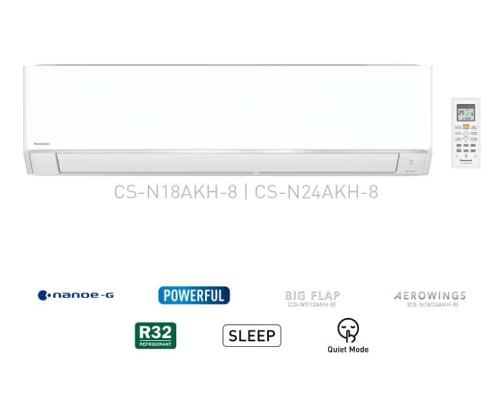 Máy lạnh Panasonic 2.5 HP CU/CS-N24AKH-8
