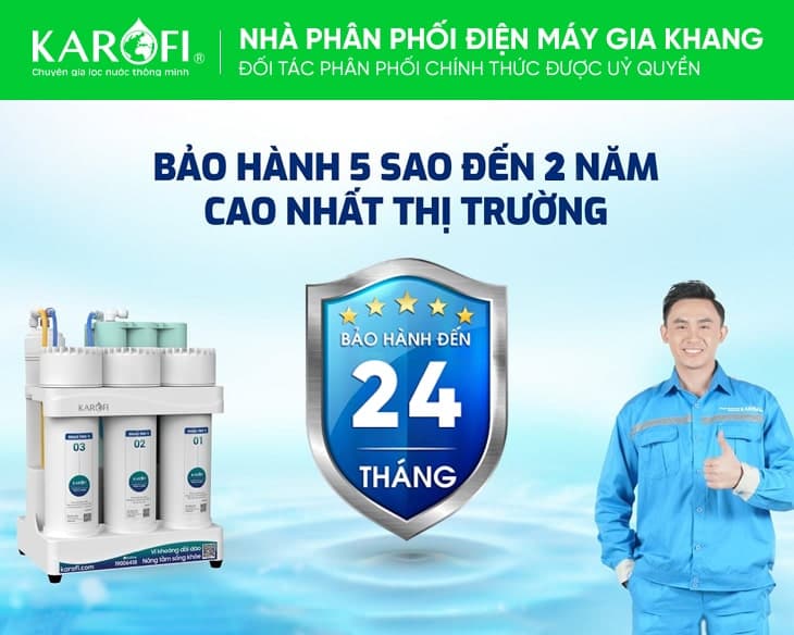 Máy lọc nước để gầm Karofi KAQ-U05 Pro