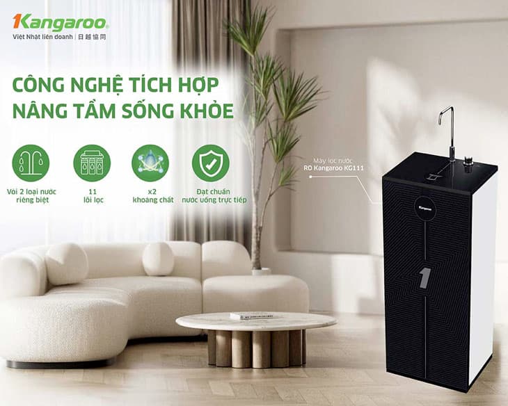 Máy lọc nước Hydrogen Kangaroo KG111