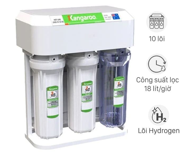 Máy lọc nước Kangaroo Hydrogen KGHP10K2