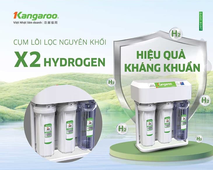 Máy lọc nước Kangaroo Hydrogen KGHP10K2