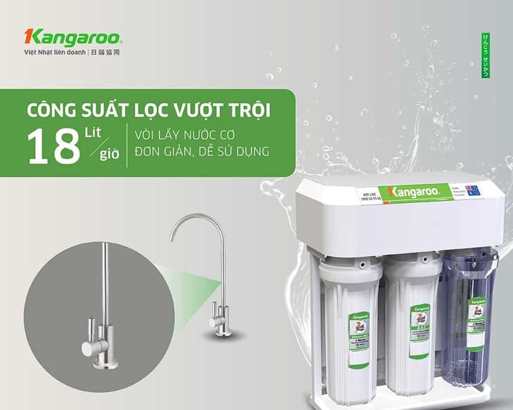Máy lọc nước Kangaroo Hydrogen KGHP10K2