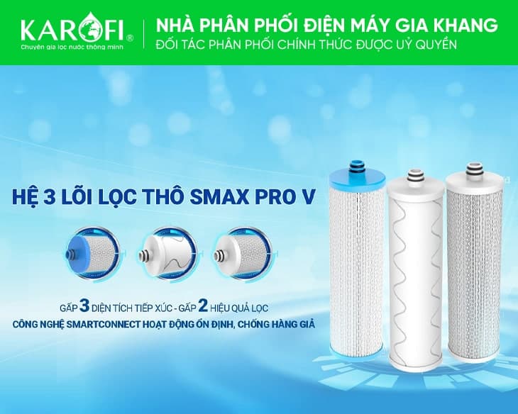 Máy lọc nước Karofi KAH-D15