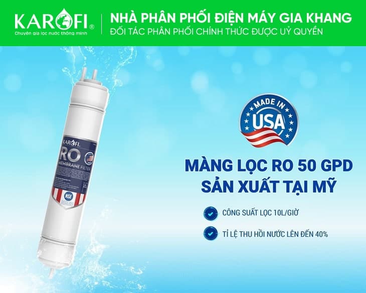 Máy lọc nước Karofi KAH-D15
