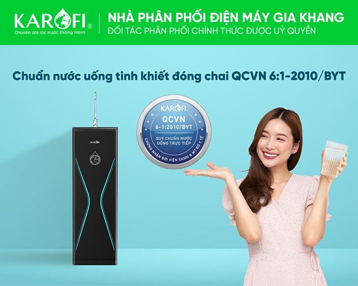 Máy lọc nước Karofi KAQ-D36