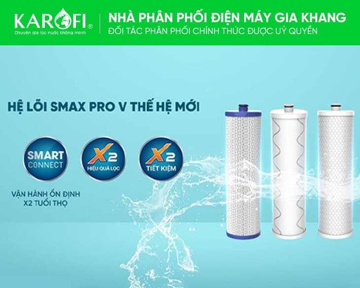 Máy lọc nước Karofi KAQ-D36S