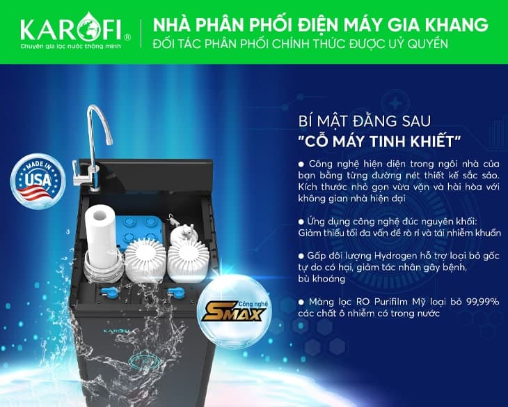 Máy lọc nước Karofi KAQ-P95