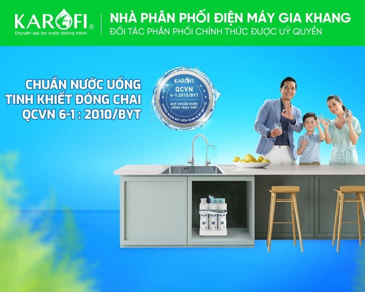 Máy lọc nước Karofi KAQ-U50K