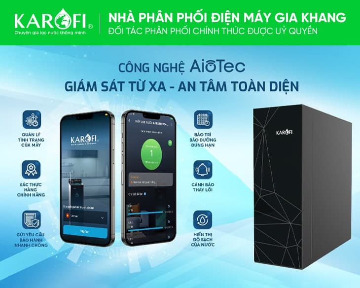 Máy lọc nước Karofi KAQ-U99