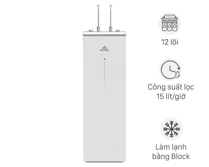 Máy lọc nước nóng lạnh Hòa Phát HPA885