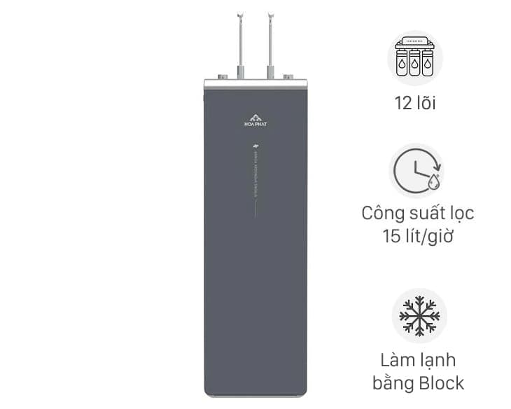 Máy lọc nước nóng lạnh Hòa Phát HPA886