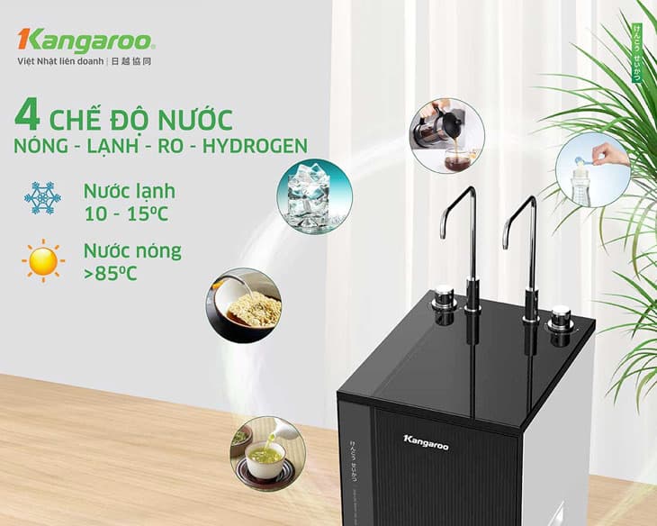 Máy lọc nước nóng lạnh Kangaroo KG10A88