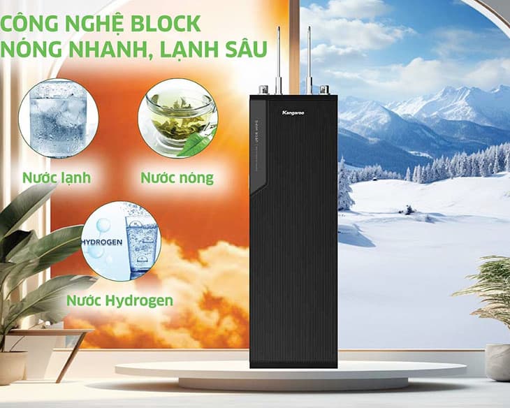 Máy lọc nước nóng lạnh Kangaroo KG10A88