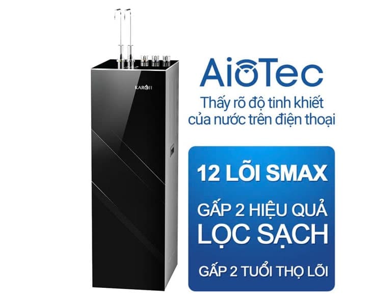 Máy lọc nước nóng lạnh Karofi KAD-M82