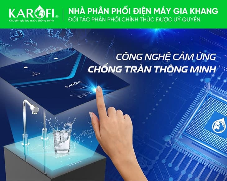 Máy Lọc Nước Nóng Lạnh Karofi KAD-N69