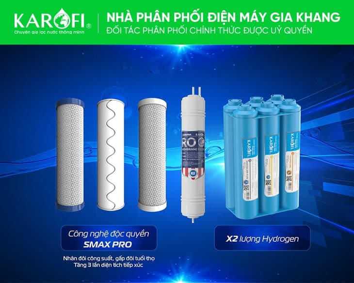 Máy Lọc Nước Nóng Lạnh Karofi KAD-N69