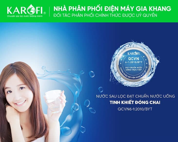 Máy Lọc Nước Nóng Lạnh Karofi KAD-N69