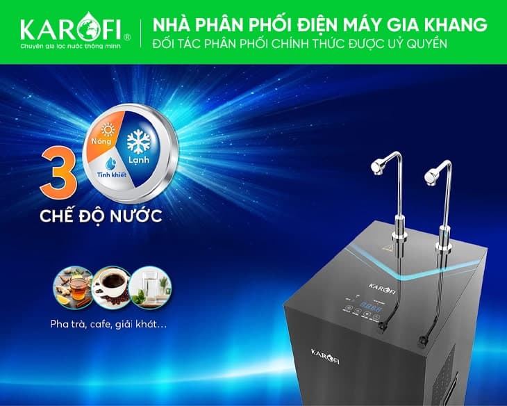 Máy Lọc Nước Nóng Lạnh Karofi KAD-N69