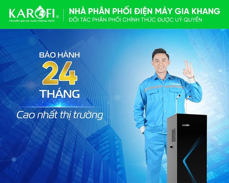 Máy Lọc Nước Nóng Lạnh Karofi KAD-N69