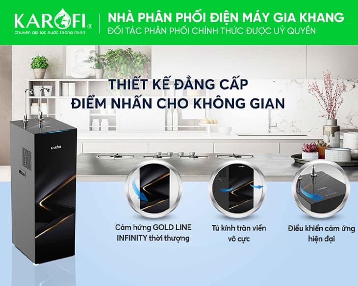 Máy lọc nước nóng lạnh Karofi KAD-N89