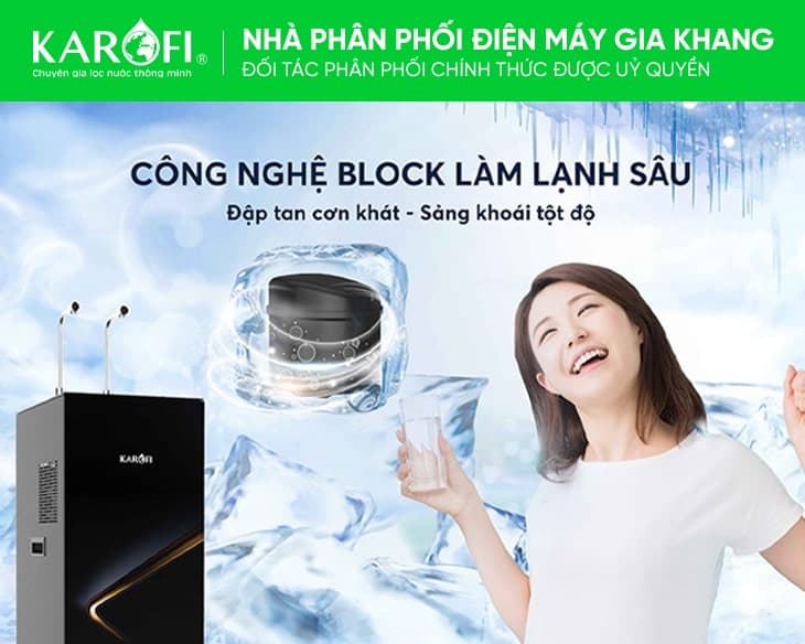 Máy lọc nước nóng lạnh Karofi KAD-N89