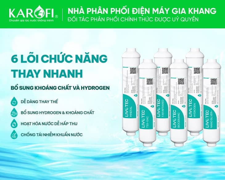 Máy lọc nước nóng lạnh Livotec 630S