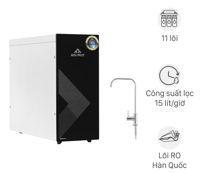 Máy lọc nước RO Hòa Phát HPU488 11 lõi