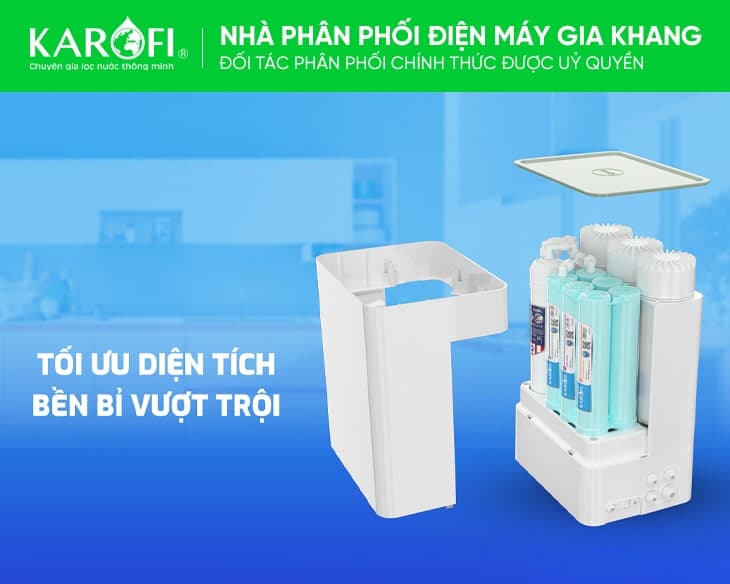 Máy lọc nước RO Karofi KAQ-U65