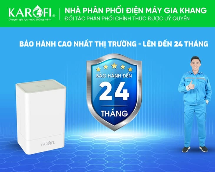 Máy lọc nước RO Karofi KAQ-U65