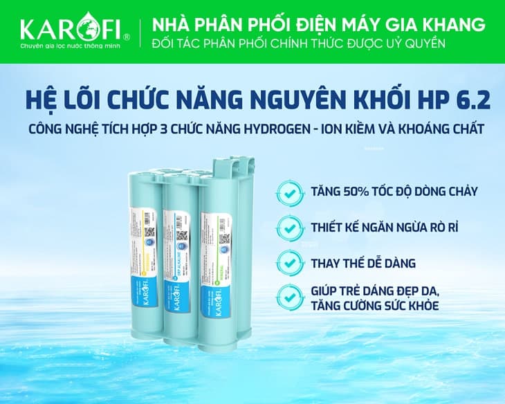Máy lọc nước RO Karofi KAQ-U95 PRO