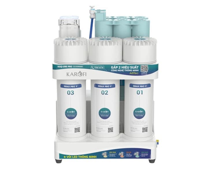 Máy lọc nước RO Karofi KAQ-U95 PRO